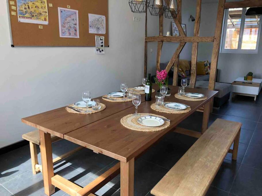 Maison Sur La Place Du Village D'Ourville En Caux 外观 照片