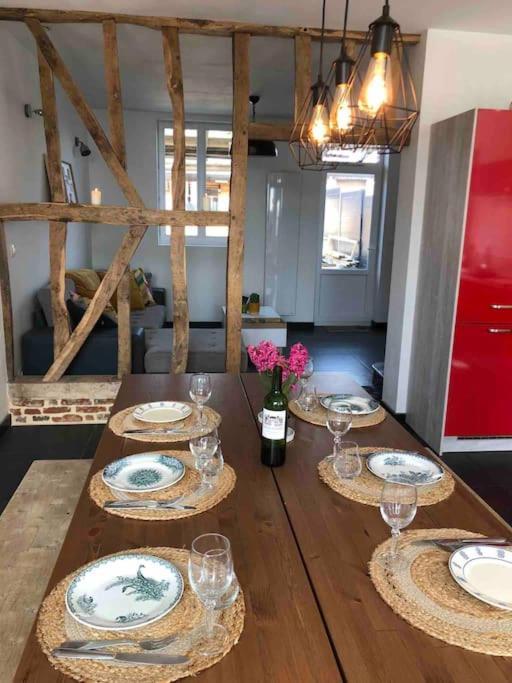 Maison Sur La Place Du Village D'Ourville En Caux 外观 照片